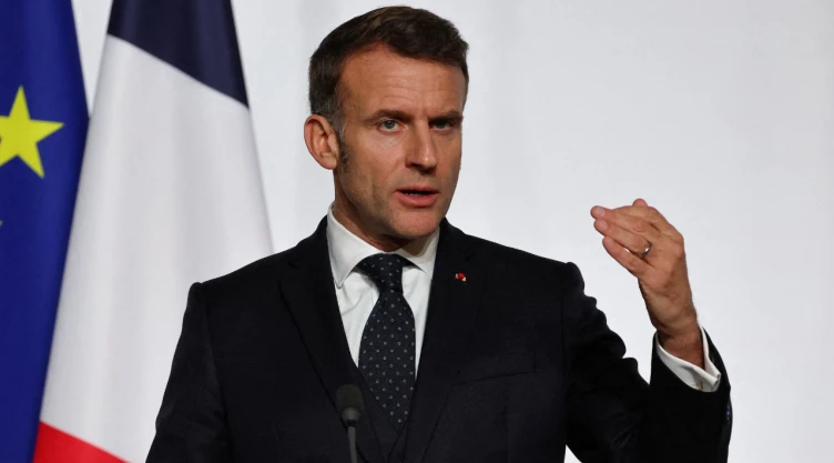 El presidente de Francia, Emmanuel Macron