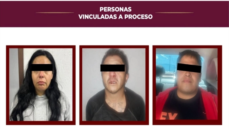 A los tres les dictaron prisión preventiva oficiosa.