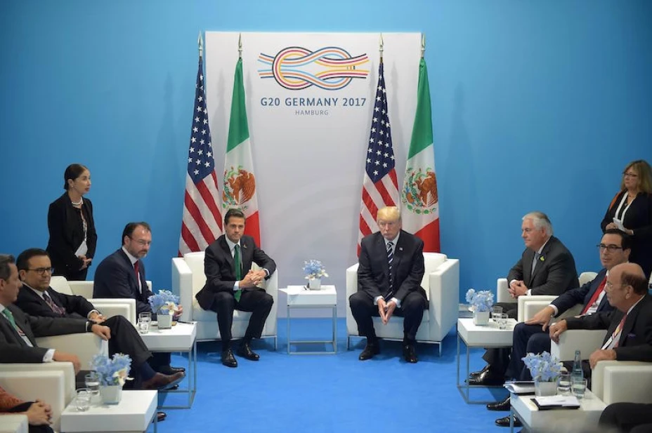 Peña Trump reunión Alemania