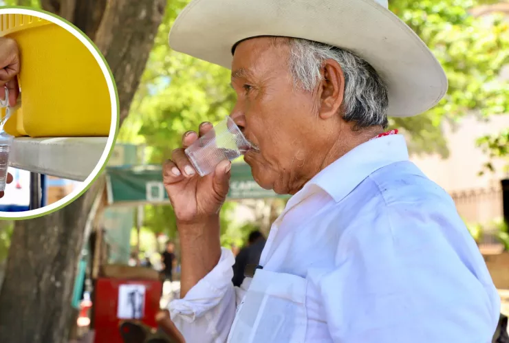 Puntos de hidratación en Sinaloa