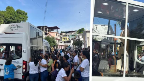 Dónde y cuándo finalizará el recorrido de las reliquias de San Judas Tadeo en Guerrero.jpg