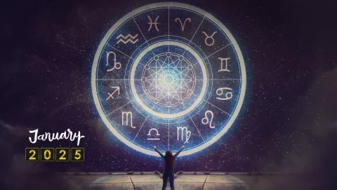 Los 5 tránsitos astrológicos de enero 2025