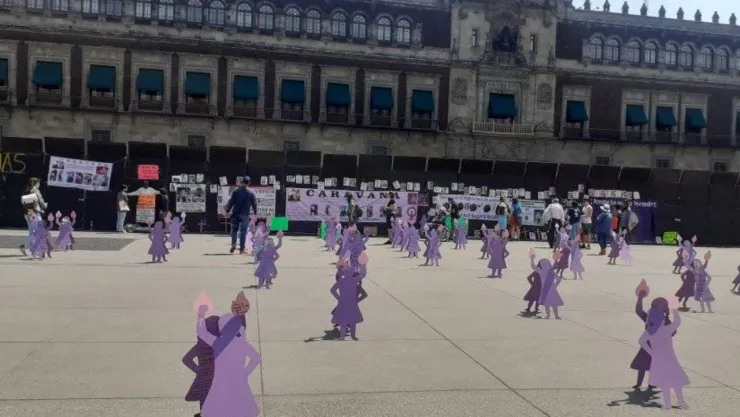 Madres inician huelga de hambre previo a la marcha del 8M