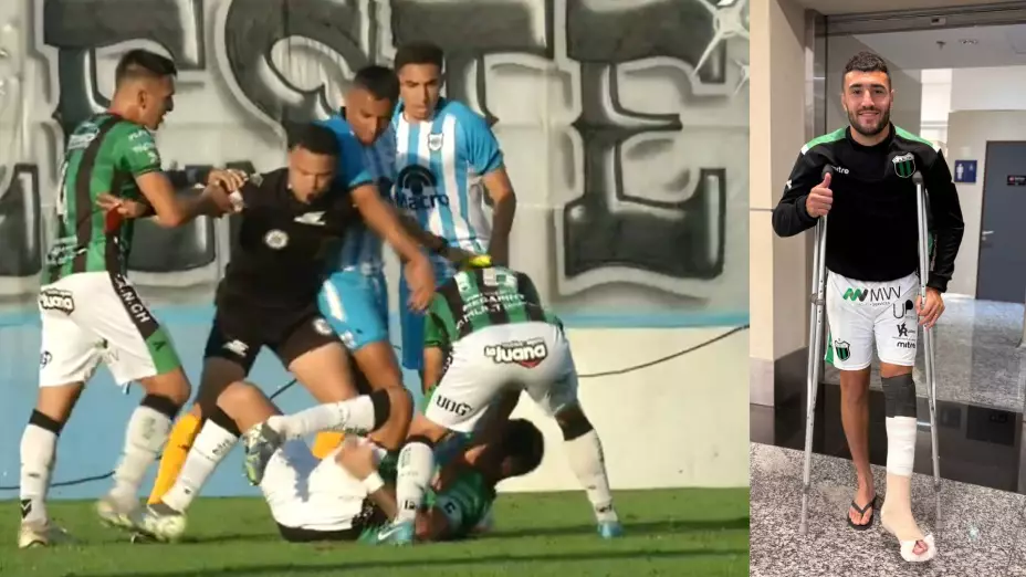 lesión de Stefano Callegari