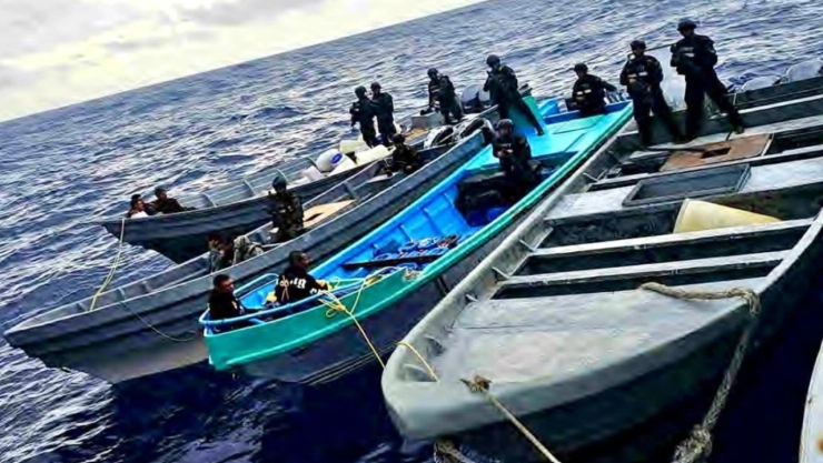 Coordenadas en cuaderno permiten decomiso de más de una tonelada de cocaína en el Salvador