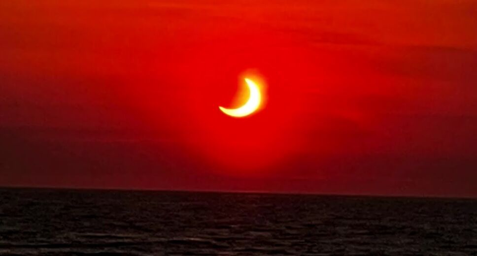 Eclipse solar parcial en Nueva Jersey
