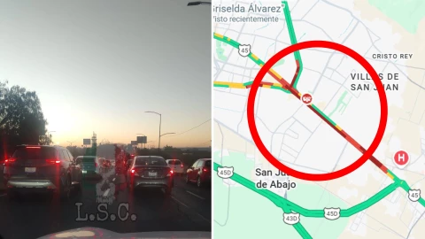 Tráfico León-Silao hoy 2 de marzo