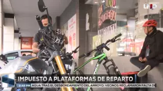 ¡Golpe a la economía! Aprueban impuesto de 2% a repartidores por aplicación