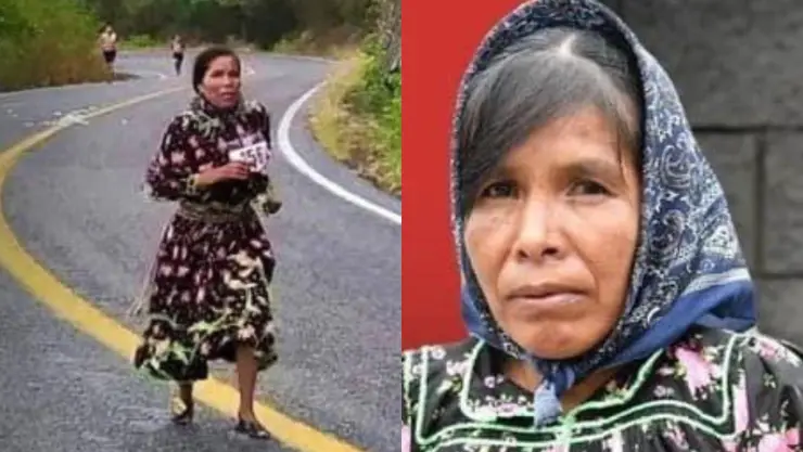 Isadora Rodríguez corredora raramuri primer lugar maraton Jebla 2023