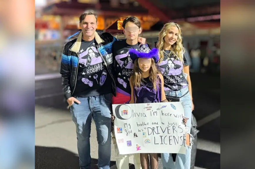 Pato Borghetti, Odalys Ramírez, Gia y Santino se declararon totalmente fans de la cantante Olivia Rodrigo, por lo que no podían faltar a su concierto en CDMX. | Fotos: INSTAGRAM / @patoborghetti