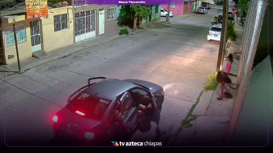 ¡Aterrador! Así operan los delincuentes: video exhibe intento de rapto de dos jovencitas en segundos