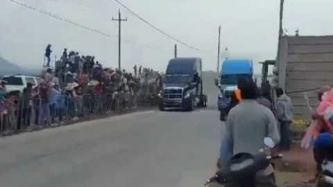 Así fue el FATAL accidente durante una carrera de tráileres en Hidalgo que dejó 3 muertos