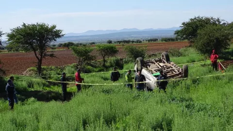 Joven pareja muere tras fatal accidente rumbo a Torreón; él la llevaba a su trabajo