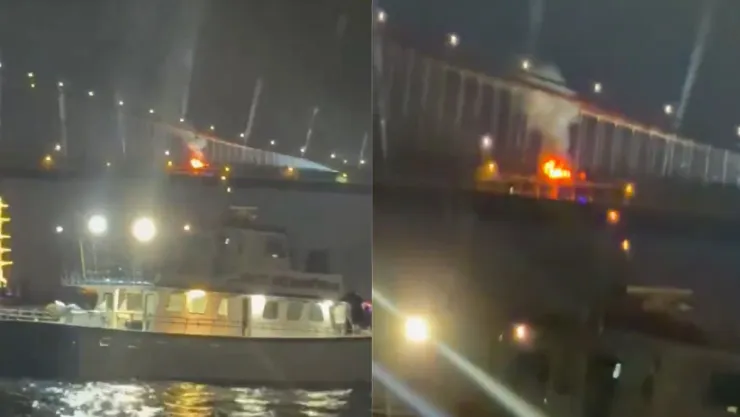 Puente de Brooklyn incendio