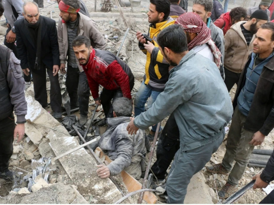 Ataques aéreos en Siria
