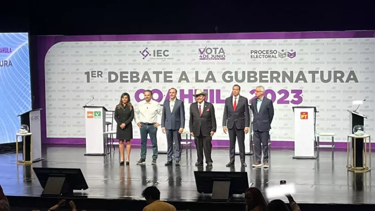 Elecciones Coahuila 2023 primer debate