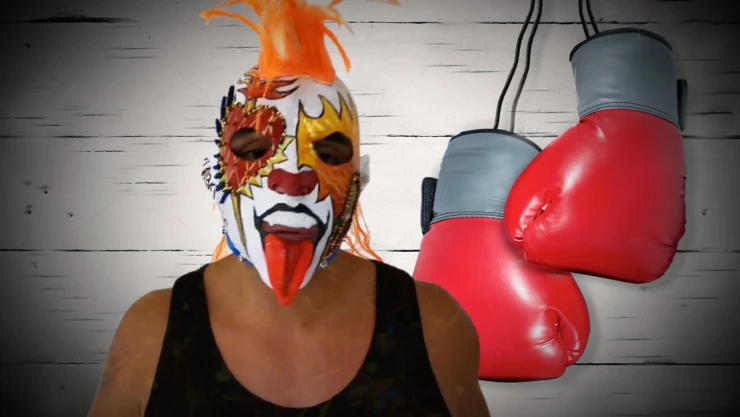 Psycho Clown luchador de AAA