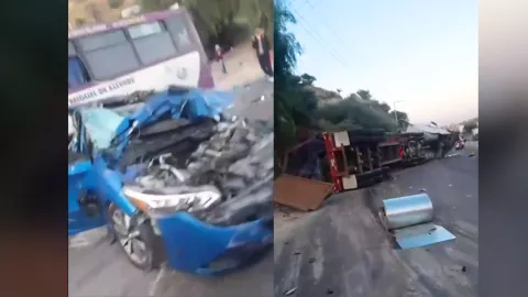 Accidente hoy San Miguel de Allende