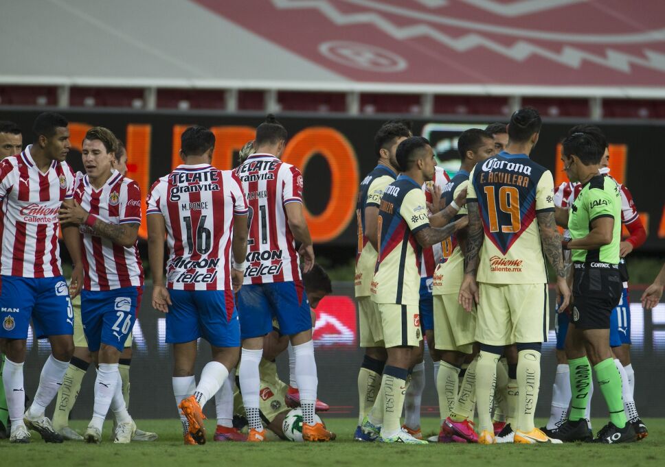 Alineaciones América vs Chivas