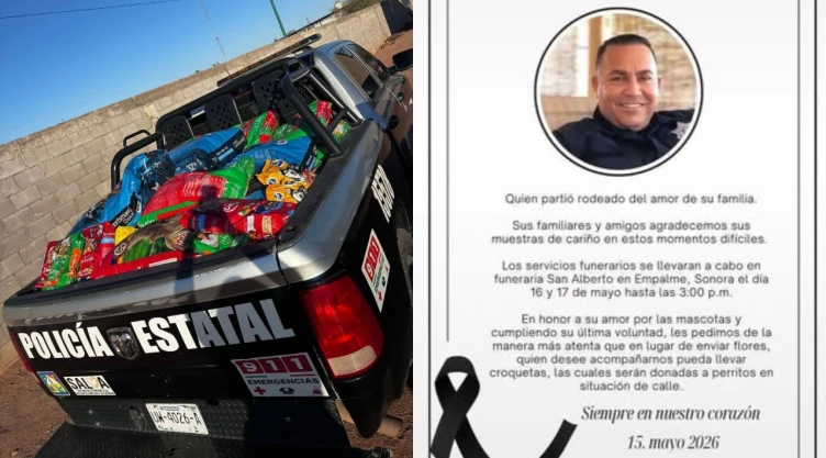 policia-sonora-pidio-donar-croquetas-en-lugar-flores-para-ayudar-a-perritos-callejeros