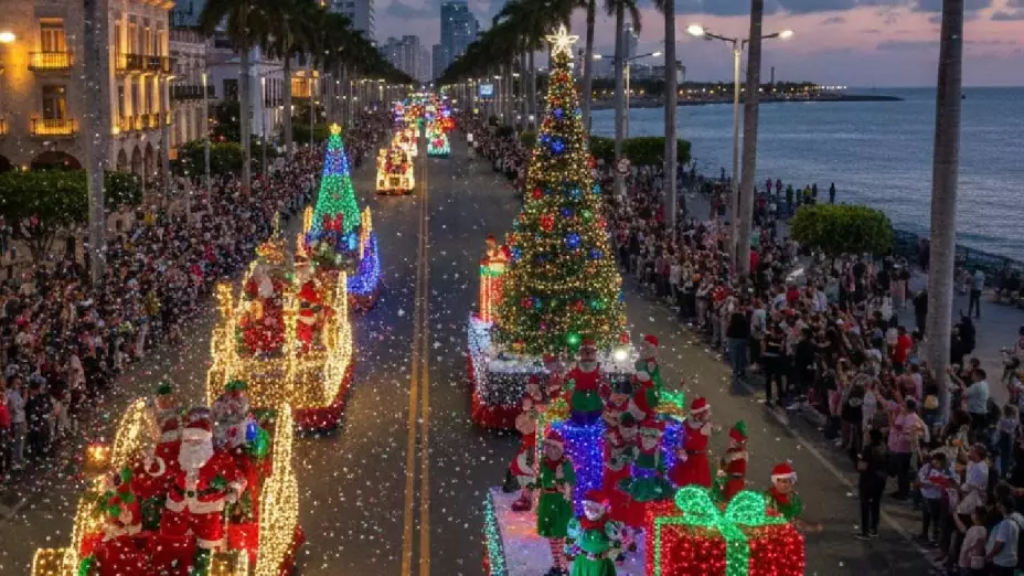 ¿Cancelarán la caravana Navideña 2025 en Veracruz por mal tiempo? Esto se sabe