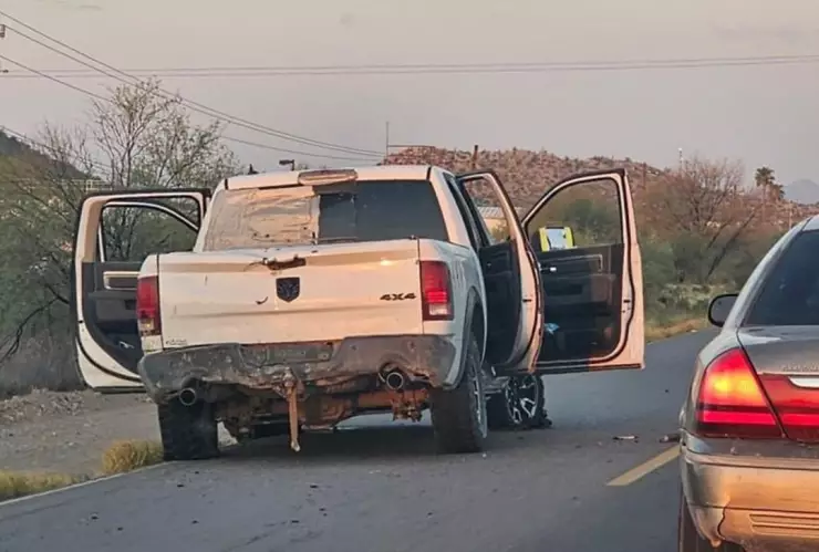 Enfrentamiento entre sicarios y militares dejó dos muertos y dos heridos en Caborca, Sonora