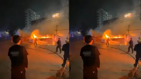 Incendio en El Rubí