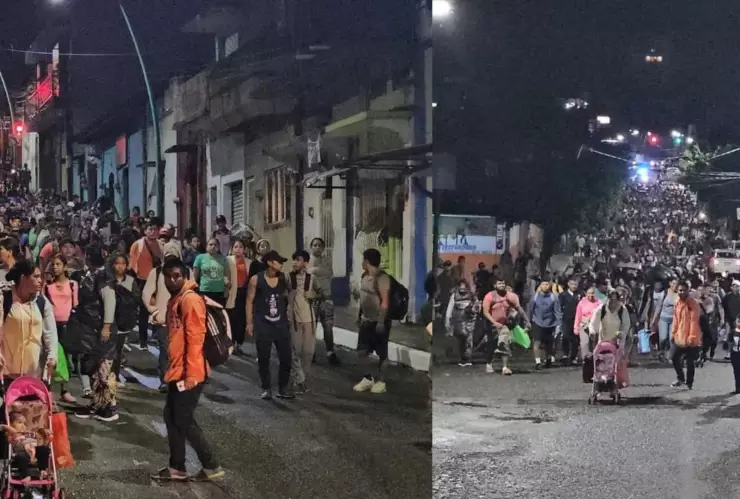 Nueva caravana migrante sale de Tapachula hoy 20 de noviembre de 2024