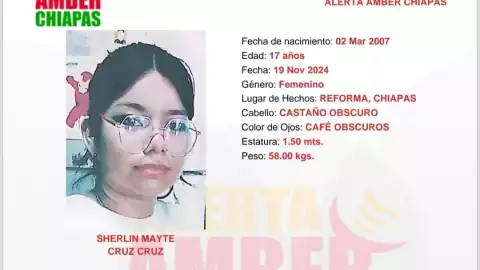 Alerta Amber Sherlin Mayte