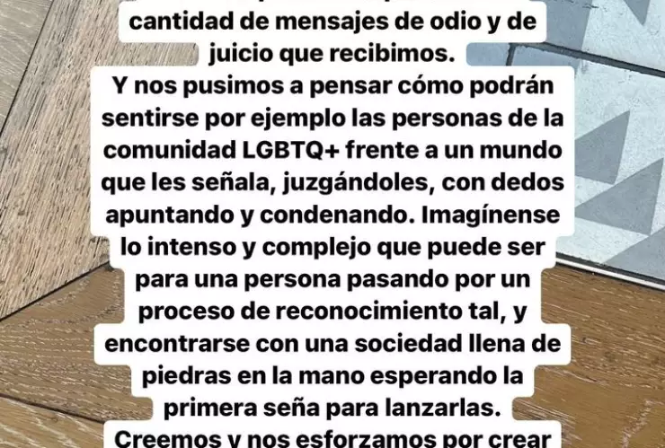 Camilo aclara lo del nombre neutral de Índigo.