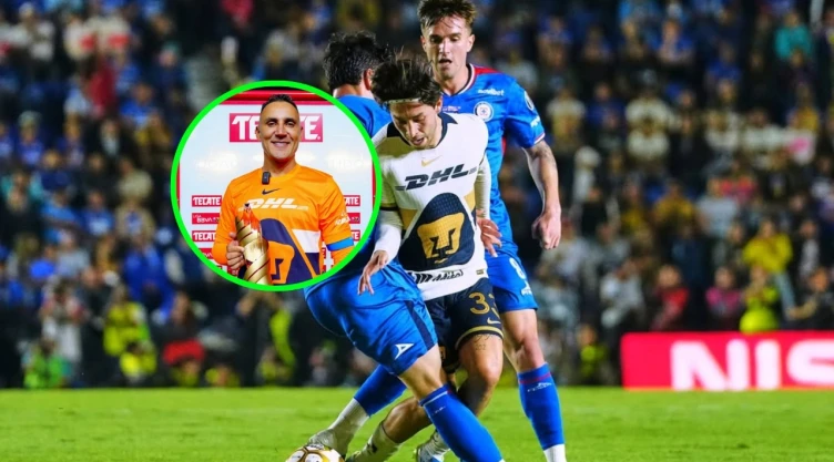 La increíble racha que Keylor Navas y Pumas le quitaron a Cruz Azul