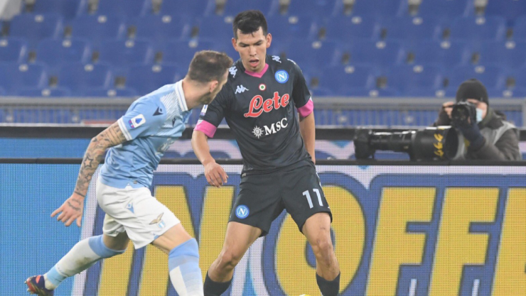 Chucky Lozano ante Lazio