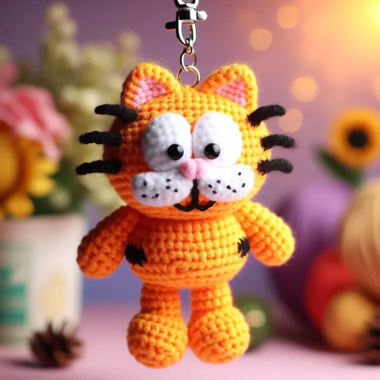 Manualidades de Garfield: 4 ideas para hacer muñecos de crochet para niños
