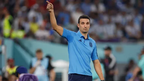 Lionel Scaloni, entrenador de Argentina