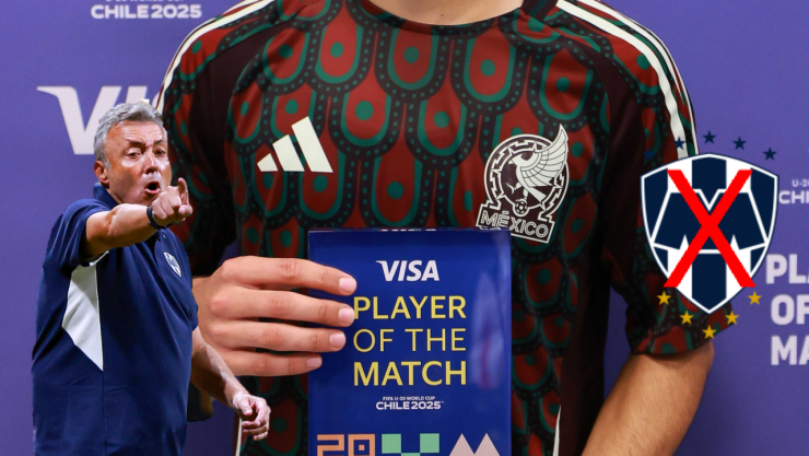 Es suplente para Dom&egrave;nec Torrent en Rayados, pero hoy demostr&oacute; su grandeza en el Mundial Sub-20