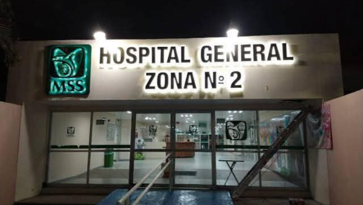 Fachada del Hospital General en Tuxtla Gutiérrez en Chiapas, donde murió un médico