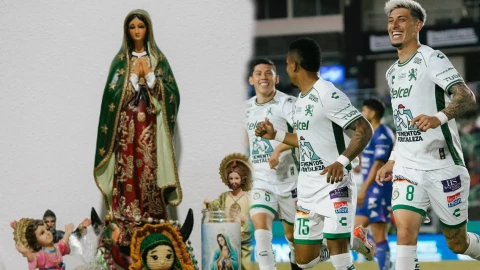 Club León y la Virgen de Guadalupe