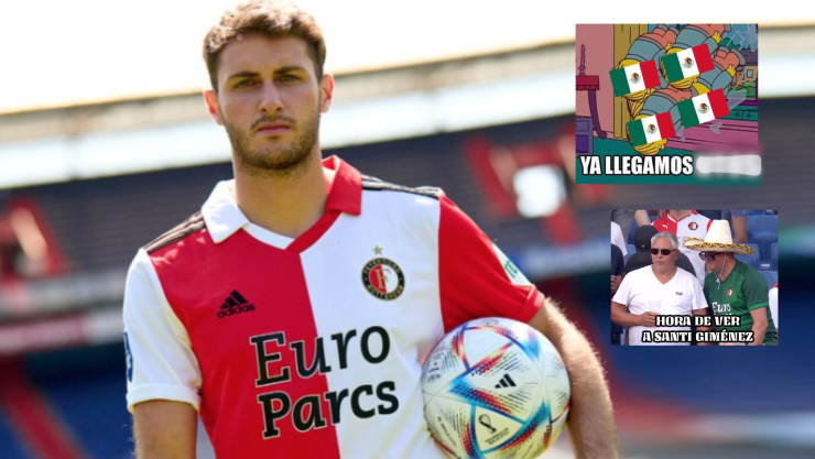 Santi Giménez, Feyenoord, memes, Eredivisie, Heerenveen