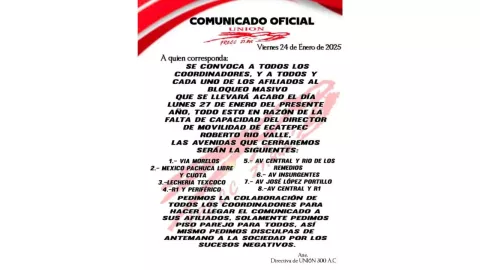 transportistas Edomex