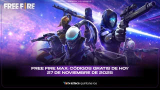 Free fire Max: Códigos GRATIS de hoy 27 de noviembre de 2025.