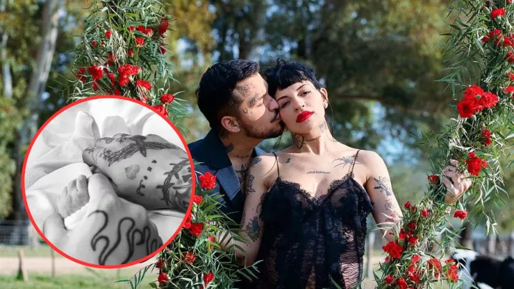 Nace el primer hijo de Christian Nodal y Cazzu