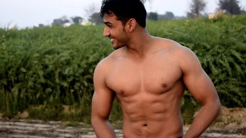 Cuerpo masuclino perfecto, según la Inteligencia Artifical.