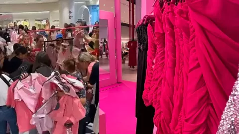 La tienda Zara lanzó una colecicón de Barbie y la venta se salió de control
