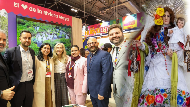 Virgen del Carmen, símbolo de los nuevos lazos entre Playa del Carmen y Santa Eulalia del Río, Ibiza, como resultado de FITUR 2026.webp