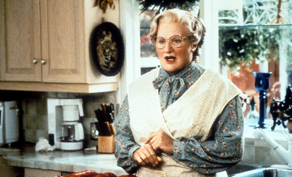Robin Williams en Mrs. Doubtfire