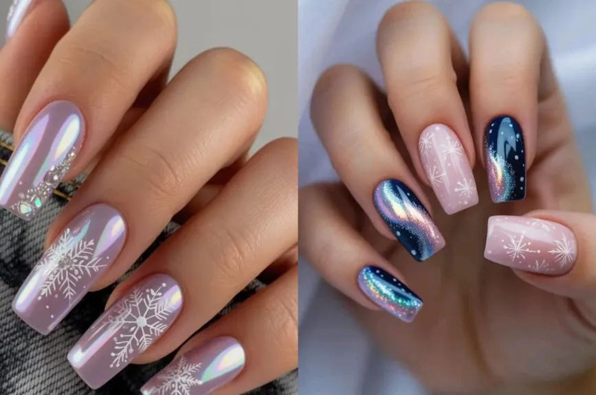 No importa cómo sean tus uñas: estos diseños de Navidad harán lucir tus manos como nunca.