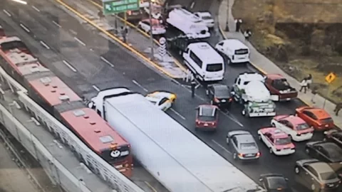 Manifestación en Insurgentes sur