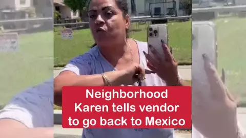 ¡Indignante! Mexicana corre a tamalero en Estados Unidos por hacer mucho ruido en su vecindario