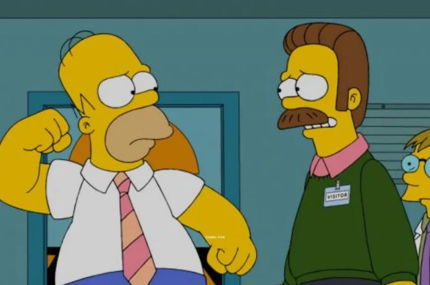 ned-flanders-los-simpson