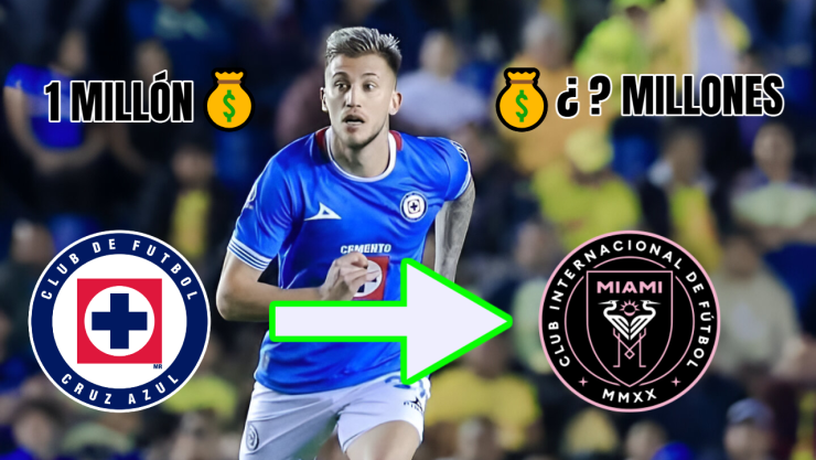 De ganar 1 millón en Cruz Azul: este es el sueldo que tendría Gonzalo Piovi en Inter Miami